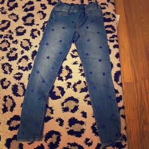NWOT GAP Girls Jeans - Glitter Stars